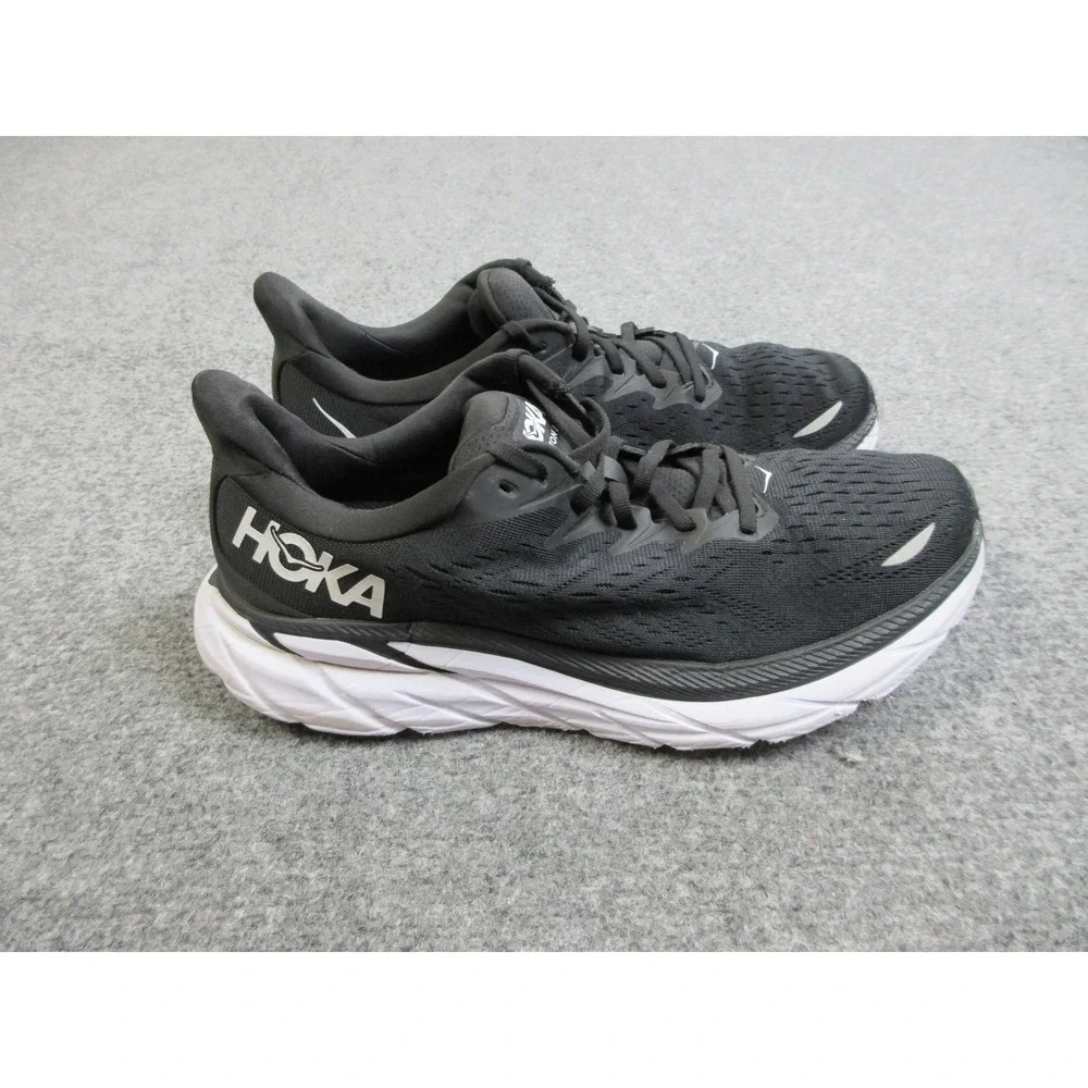 Hoka One One Clifton 8 Shoes Mens Size 9.5 Running Lightweight Athletic Sneakers